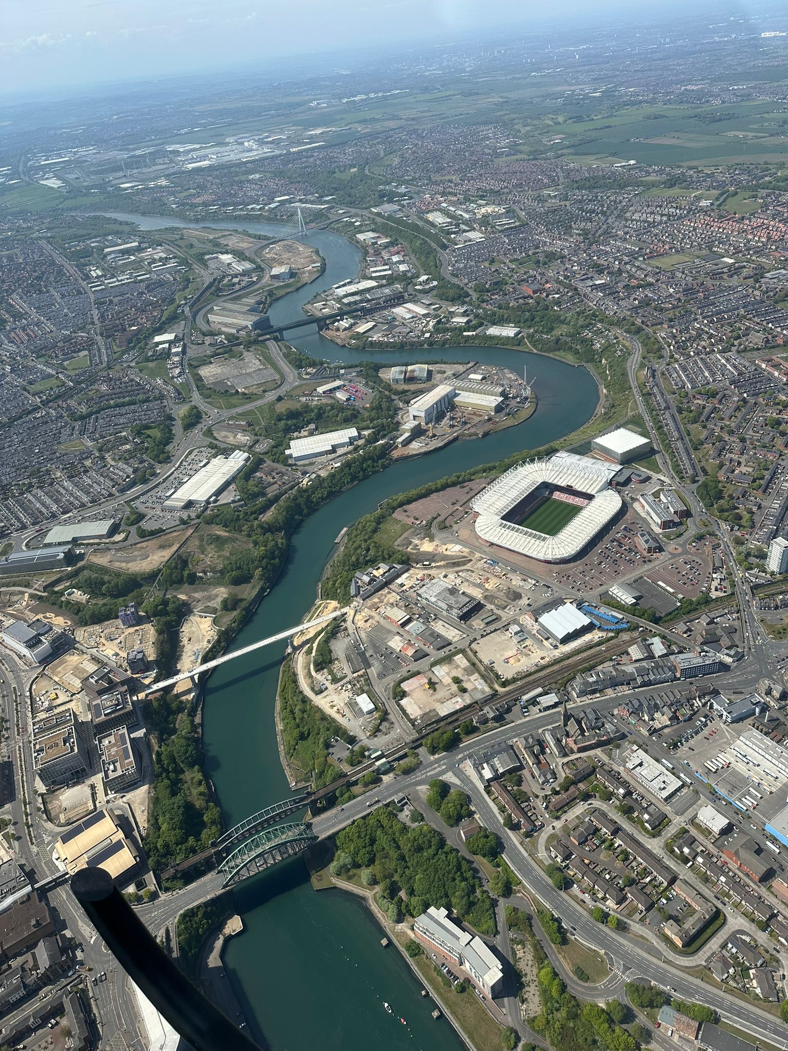 Stadium of Light and Keel Crossing